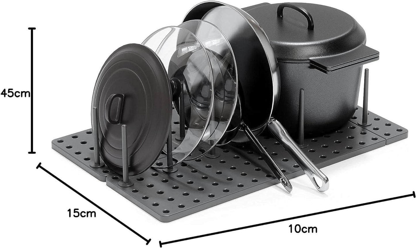 Drain Shelf Dish Drying Rack Kitchen Drawer Organizer