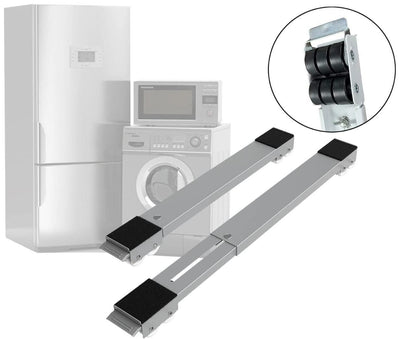 Multi-Functional Adjustable Trolley Fixed Mount Racks Holder (Pair of 1)