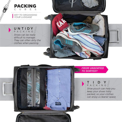 Shoe Portable Pouches Pack of 5