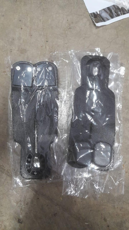 2 in 1 Premium Leather Car Metal Hooks (Pack of 2)