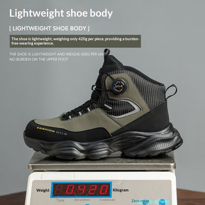 Comfortable Durable Safety Shoes With A Rotating Quick-release Buckle